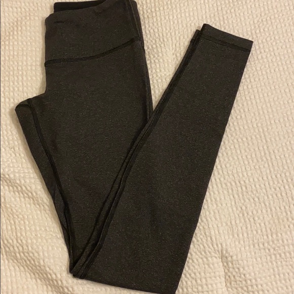 Gray leggings